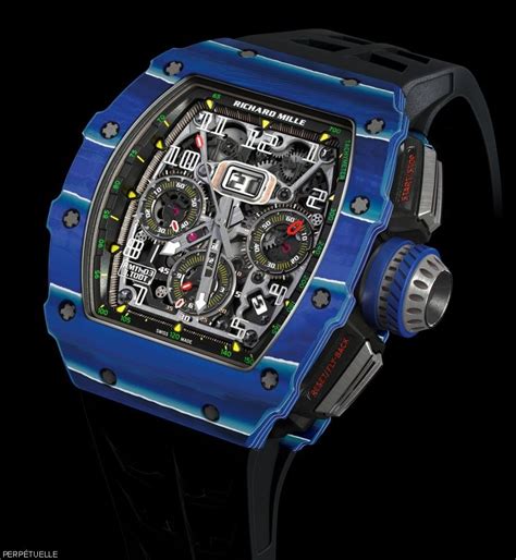 orologio richard mille blu